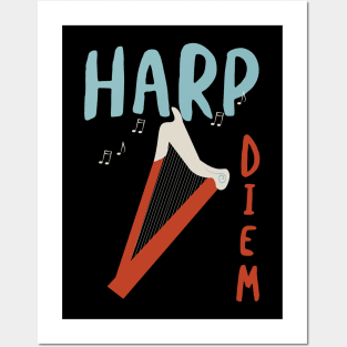 Harp Diem Posters and Art